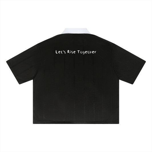 HC Boxy Soccer Jersey (Black)